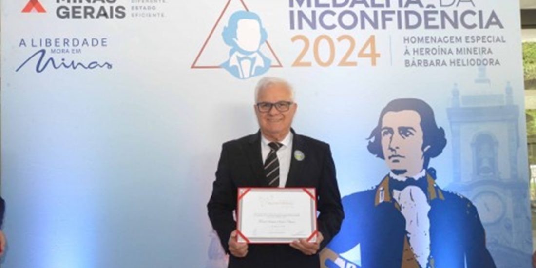 Presidente da FCDL-MG é agraciado com a Medalha da Inconfidência