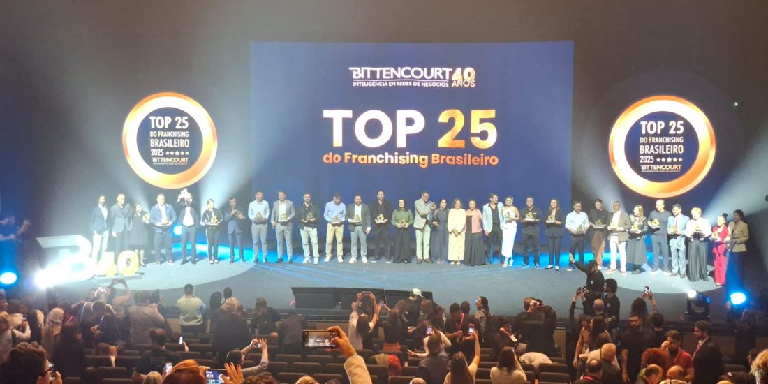 BCONNECTED 2025 reconhece as TOP25 do Franchising Brasileiro
