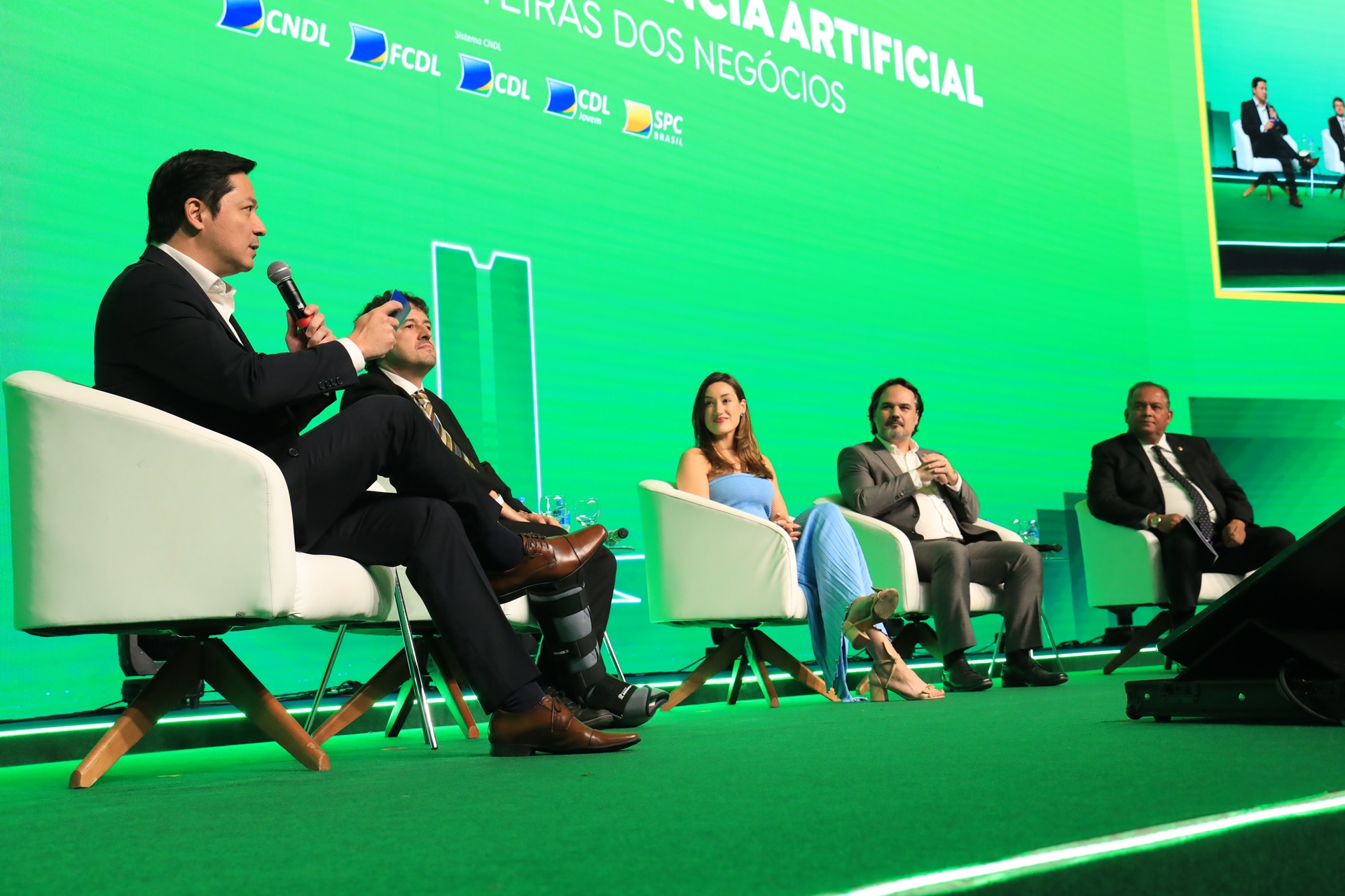Painel sobre inteligência artificial e presença digital destaca novo horizonte para os negócios no Fórum Nacional do Comércio
