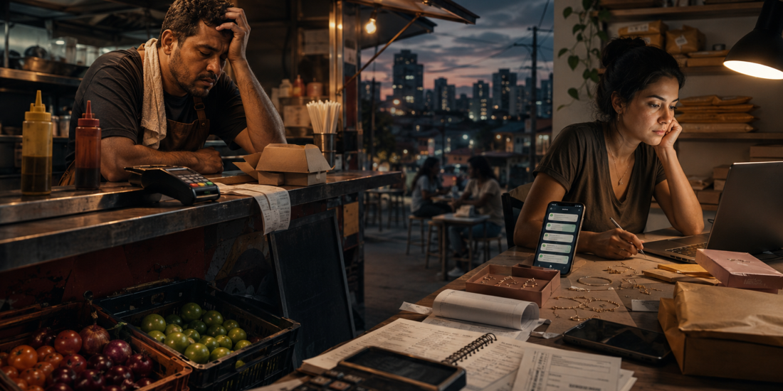 Depois do CNPJ a rotina invisível dos pequenos negócios no Brasil