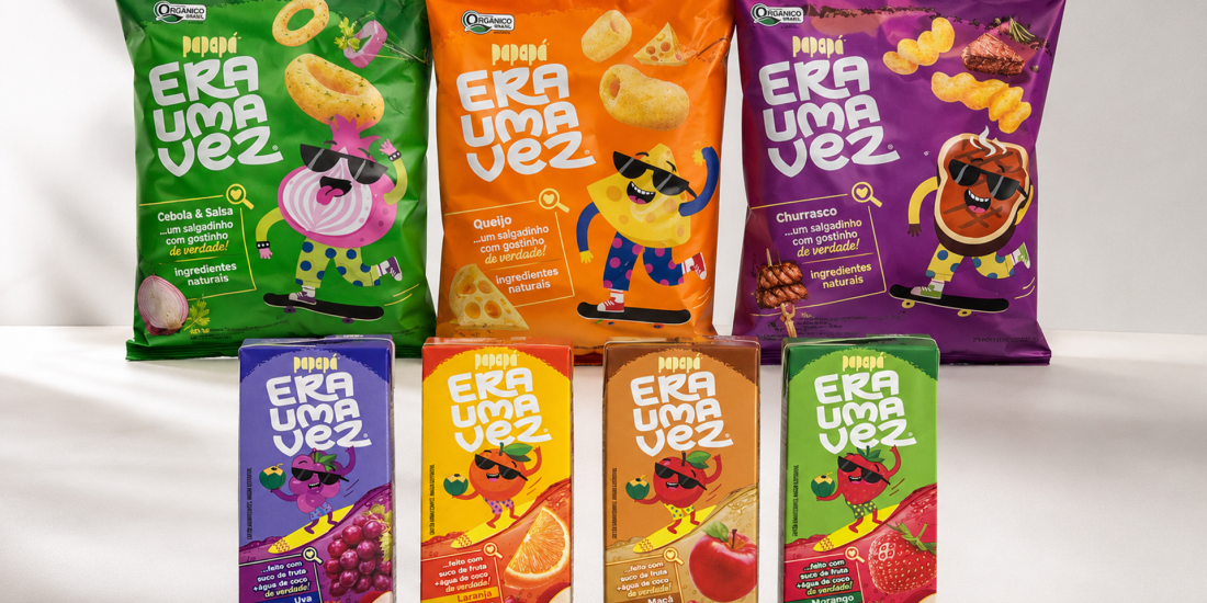 Nova geração de produtos infantis tenta sair do nicho saudável e disputar espaço em categorias tradicionais da lancheira escolar