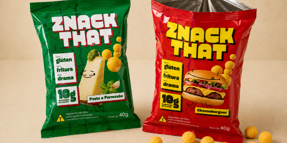 Znack That Salgadinho com proteína tenta ocupar espaço entre prazer e saudabilidade