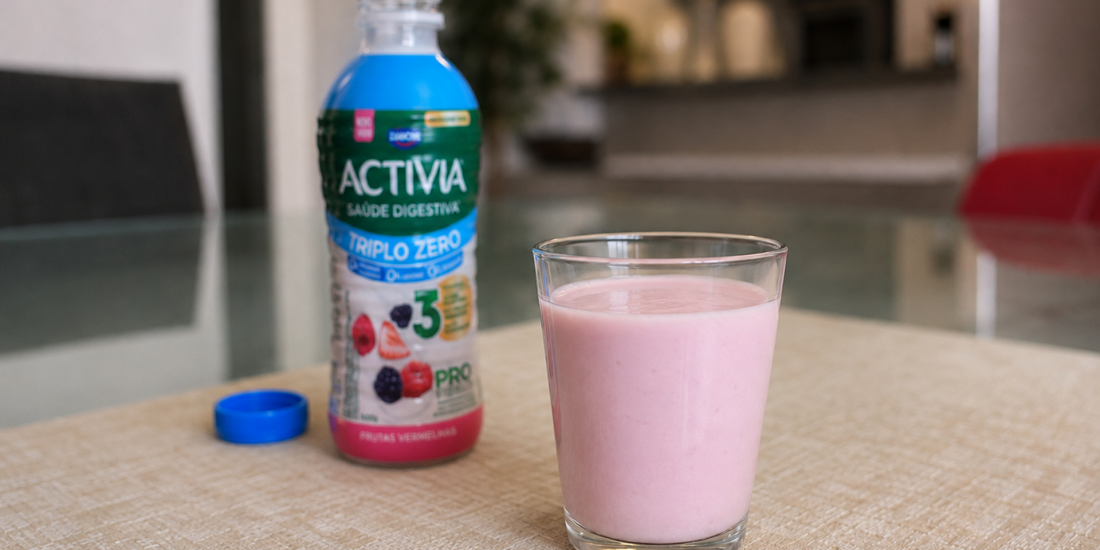 Activia Triplo Zero Frutas Vermelhas - Novo iogurte triplo zero aposta no equilíbrio entre sabor e funcionalidade