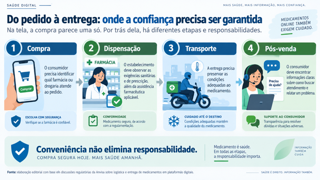 Entre o clique e a confiança o novo desafio do varejo farmacêutico digital