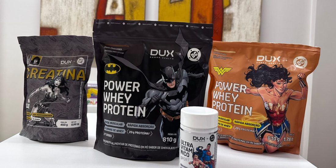 Marketing e produto quando super-heróis e suplementos formam uma parceria que funciona